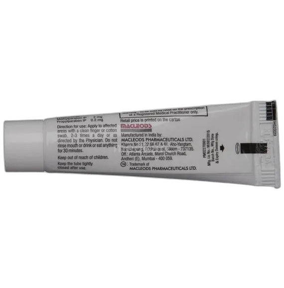 lexanox oral paste 5 gm